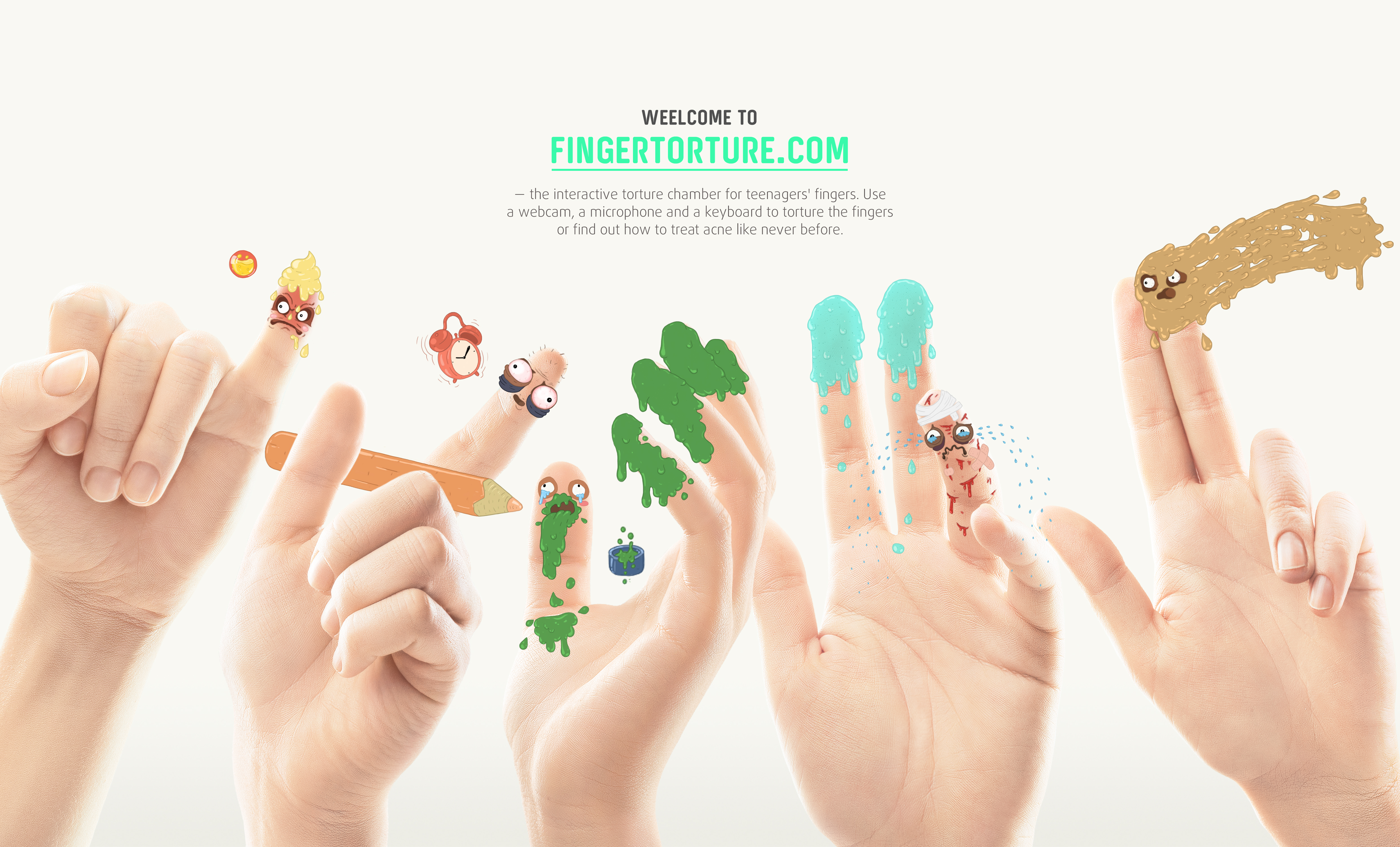 Fingers torture online campaign