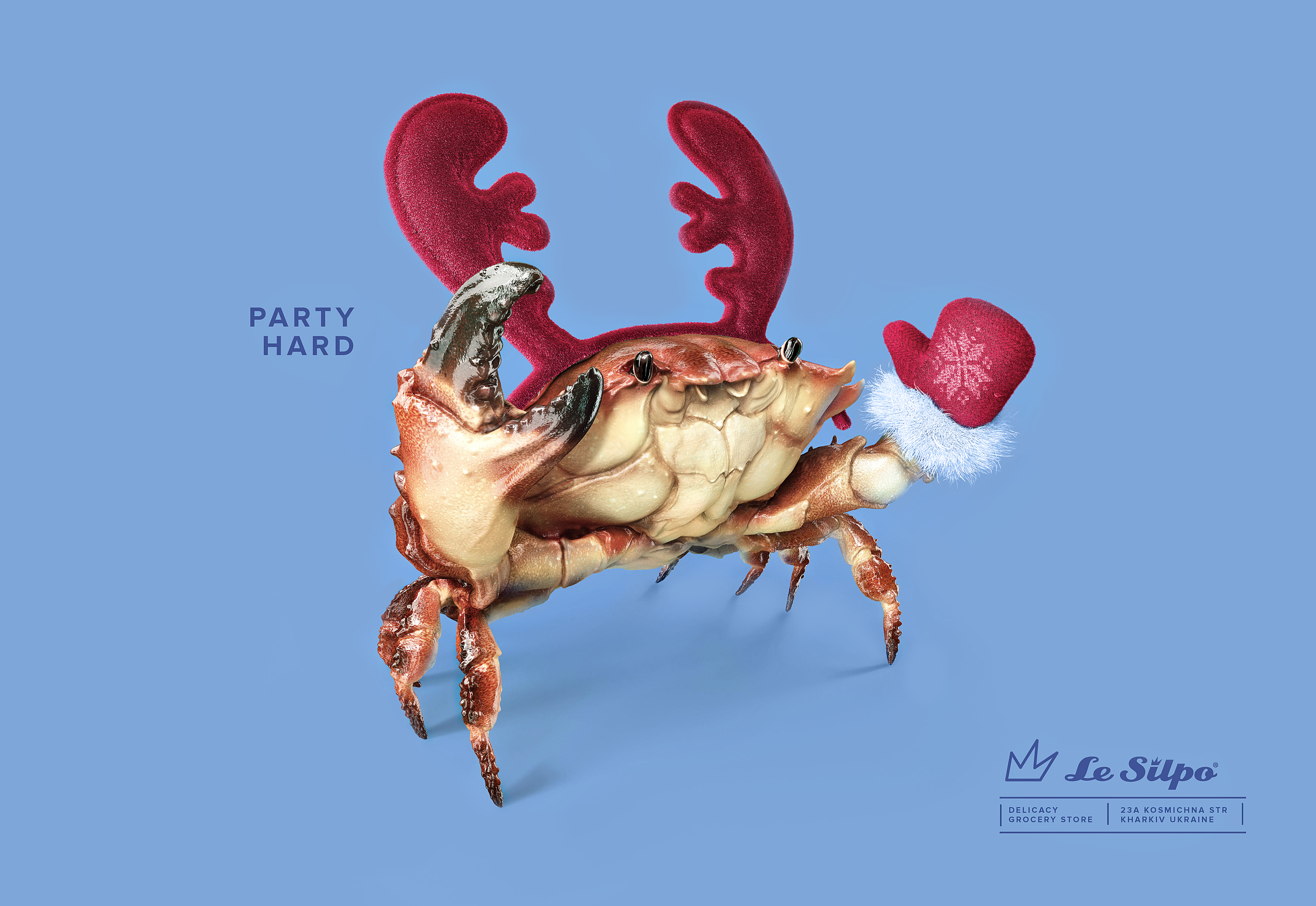 Party Hard. Crab