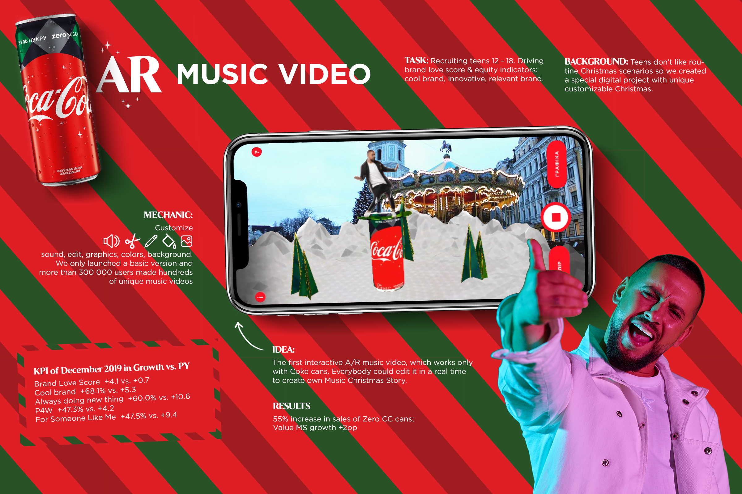 Coca-Cola: AR music video