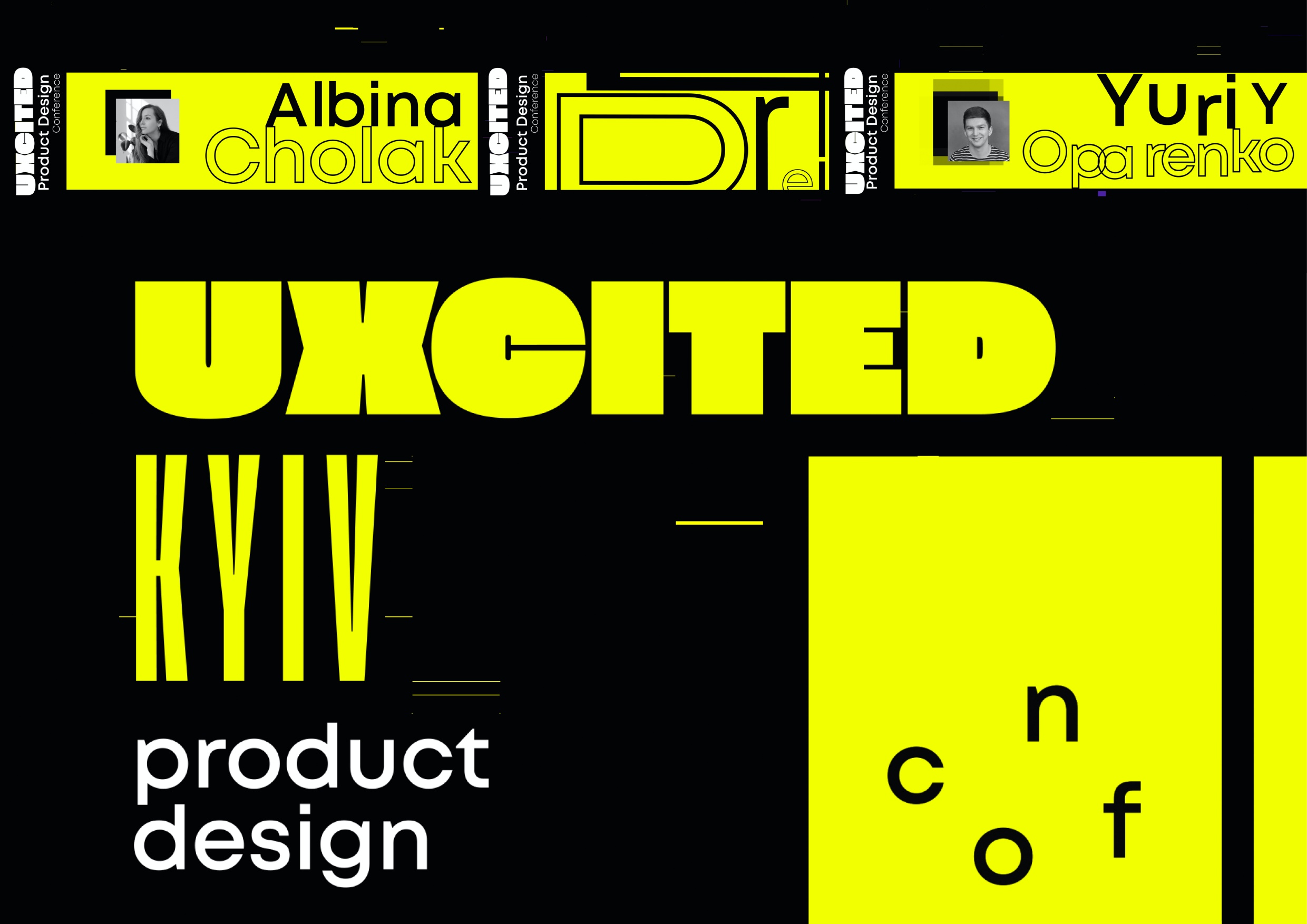 UXCITED Product Design Conference — Title Sequence & Promo